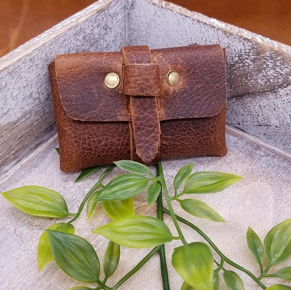 Old Spanish Farmer's Genuine Leather Wallet - Picture 3 of 10